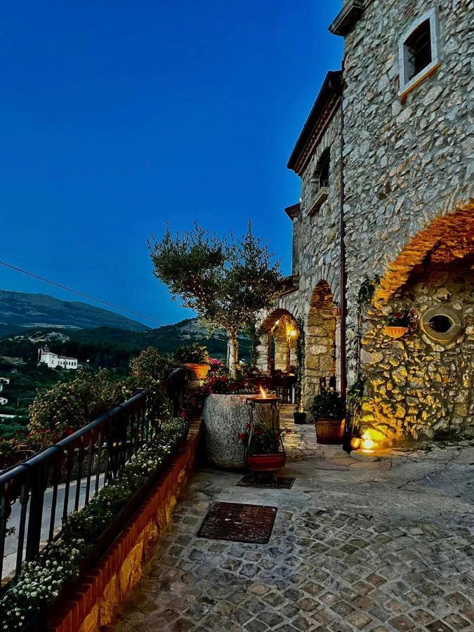 Hotel Villa Torre Antica Atena Lucana Eksteriør bilde